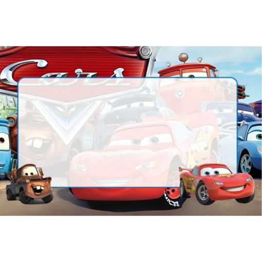 Picture of NAME TAG DISNEY CARS 88X55MM
